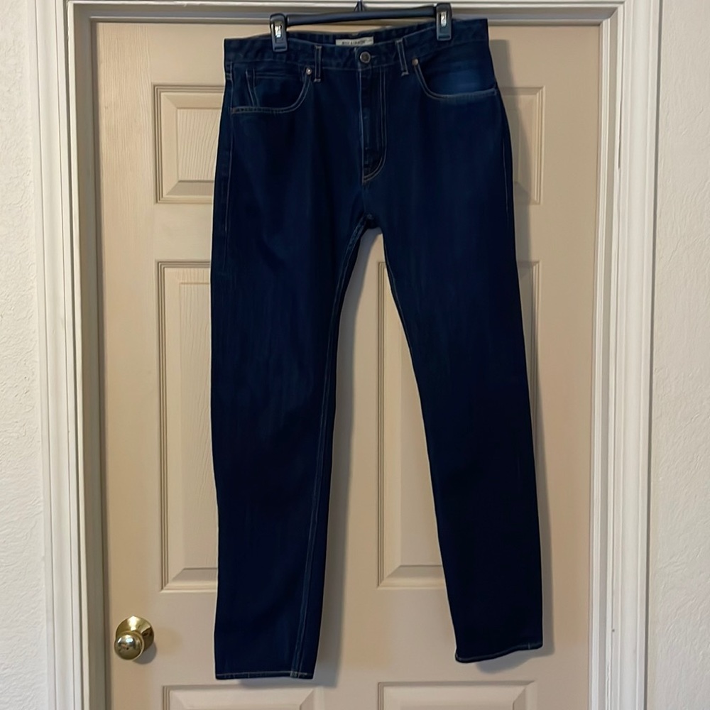 Levi's Made & Crafted Men's Dark Blue Straight-Leg Jeans